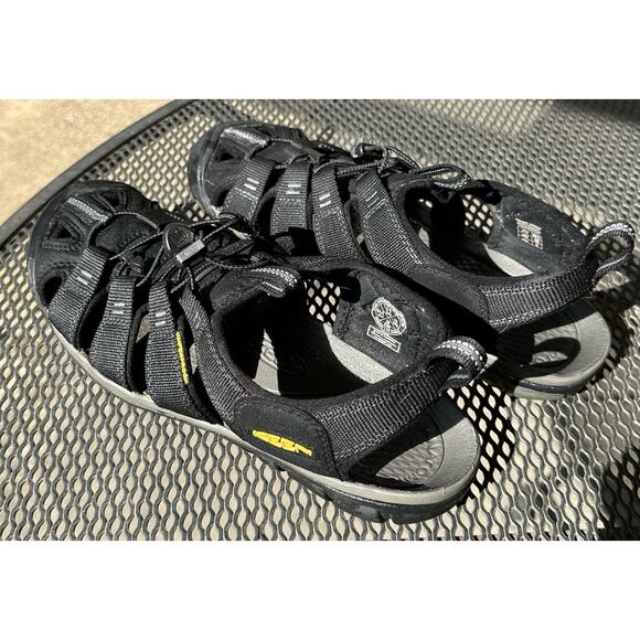 Keen Clearwater CNX Sandals Men Black Cordlock Round Toe Waterproof Outdoor - 11 main image 9